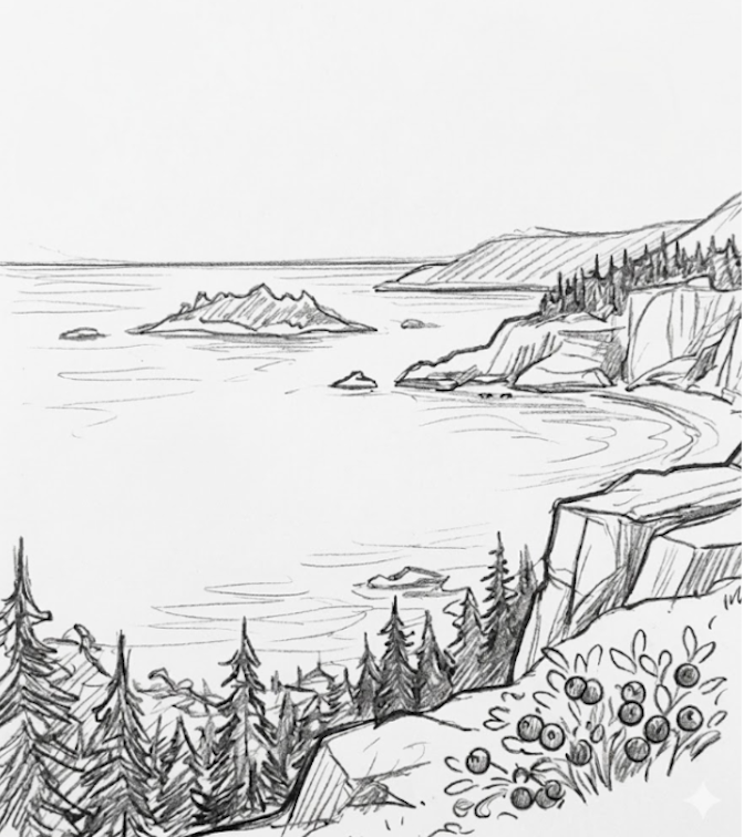 Acadia Blueberry Crumble