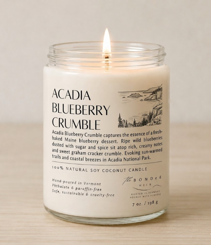 Acadia Blueberry Crumble